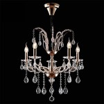 Eurosvet 10047/5 золото/прозрачный хрусталь