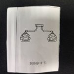 Люстра классическая 10049/5SN CL+WT Экономсвет