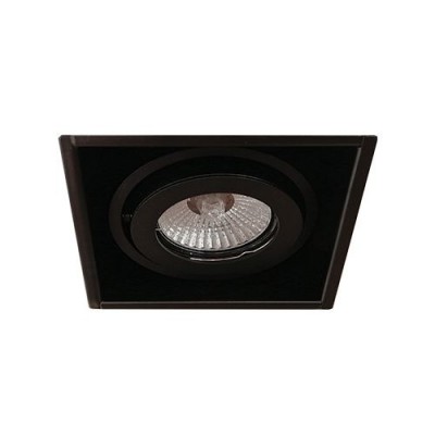 100511 black светильник встраиваемый Italline