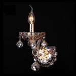 Светильник бра Eurosvet 10052/1 золото/тонированный хрусталь