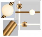 Подвесной светильник Delight 10053P/B1 gold