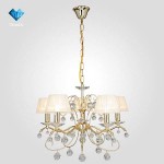 Люстра Eurosvet 10058/5 золото Strotskis