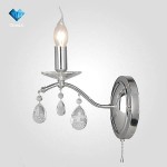 Eurosvet 10059/1 хром/прозрачный хрусталь