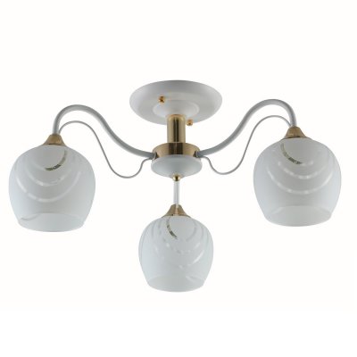 Люстра классическая 10067/3FGD+WT WT ЭкономСвет