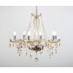 Люстра Rivoli Giocoso 1007-206 6 x E14 40 Вт хрусталь классика