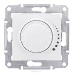 SE Sedna Бел Светорегулятор поворотно-нажимной 40-600Вт универсальный (SDN2200821)