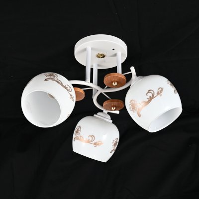 Люстра классическая 10085/3WT+FGD WT+GD Экономсвет