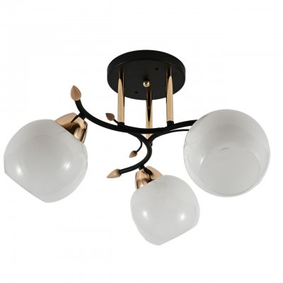 Люстра классическая 10089/3BK+FGD WT ЭкономСвет