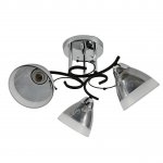 Люстра классическая 10091/3CR+BK GR+WT ЭкономСвет