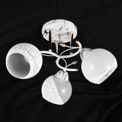 Люстра классическая 10092/3MR+WT+GD WT ЭкономСвет
