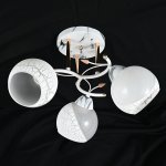 Люстра классическая 10092/3MR+WT+GD WT ЭкономСвет