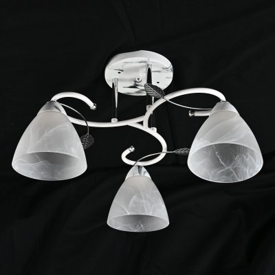 Люстра классическая 10093/3MR+WT+CR WT ЭкономСвет