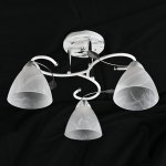 Люстра классическая 10093/3MR+WT+CR WT ЭкономСвет