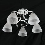 Люстра классическая 10093/5MR+WT+CR WT ЭкономСвет