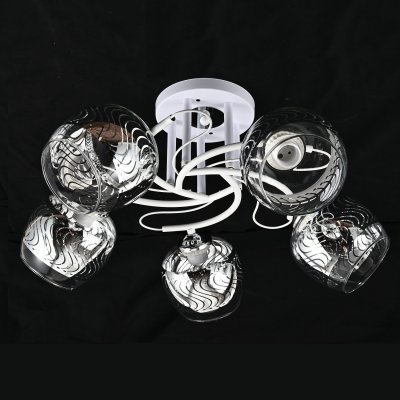 Люстра классическая 10095/5WT+CR CR ЭкономСвет