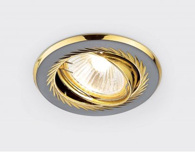 Светильник точечный Ambrella 100A GU/G черный/золото MR16 ORGANIC SPOT Светильник точечный Ambrella 100A GU/G черный/золото MR16 ORGANIC SPOT