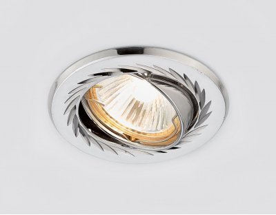 Светильник точечный Ambrella 100A PS/N перламутровое серебро/никель MR16 ORGANIC SPOT Светильник точечный Ambrella 100A PS/N перламутровое серебро/никель MR16 ORGANIC SPOT