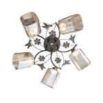 Потолочный светильник 10100/5BK AMB Экономсвет