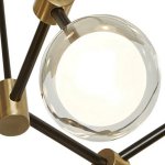 Люстра Delight 10101P/10 black/gold