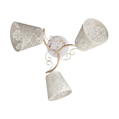 Потолочный светильник Экономсвет 10102/3WT+GD WT