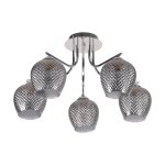 Люстра современная Экономсвет 10112/5CR SM