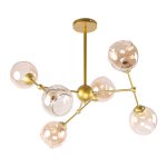 Люстра современная Экономсвет 10121/6GD BR