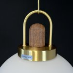 Подвесной светильник Arc Globe Полусфера D25 ImperiumLoft 101295-26