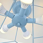Потолочная люстра ASTERI Blue ImperiumLoft 101313-26