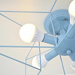 Потолочная люстра ASTERI Blue ImperiumLoft 101313-26
