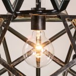 Люстра Black Star Clear Glass 50 см ImperiumLoft 101314-26