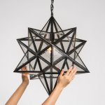 Люстра Black Star Clear Glass 50 см ImperiumLoft 101314-26