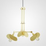 Подвесная люстра Emioni Chandelier Polished Brass ImperiumLoft 101361-26