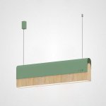 РЕЕЧНЫЙ ПОДВЕСНОЙ СВЕТИЛЬНИК BOOK 3 L60 Green ImperiumLoft 101372-26