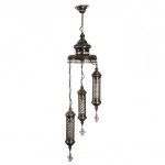 Каскад ЧИНГИС 3 плаф латунь Е14 3*40w h-110 d-24 Kink light 101390Т