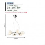 Люстра Favourite 1014-6P Molecula