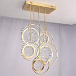 Дизайнерская люстра Moon lighting collection L60 ImperiumLoft 101400-26