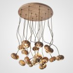 Дизайнерская люстра CAPSULES D60 Light wood ImperiumLoft 101406-26