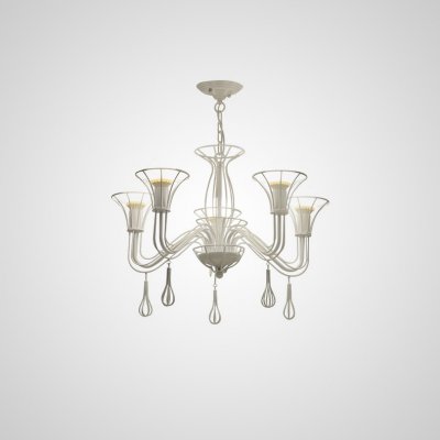 Подвесная люстра CAST 5 White ImperiumLoft 101410-26