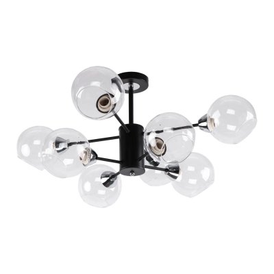 Потолочный светильник Экономсвет 10141/8BK+CR CL