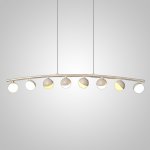 Подвесной реечный светильник CHOIR L8 White ImperiumLoft 101439-26