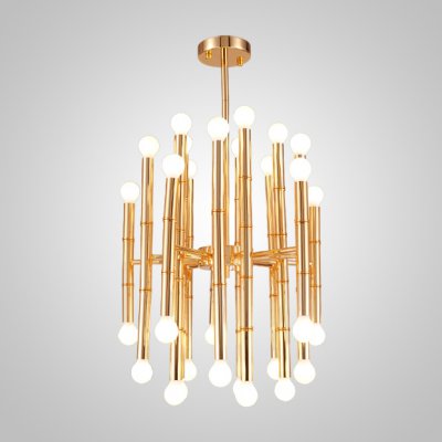 Подвесная рядная люстра CONSTA L30 Gold ImperiumLoft 101473-26