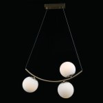 Люстра в стиле модерн Экономсвет 10148/3AB WT