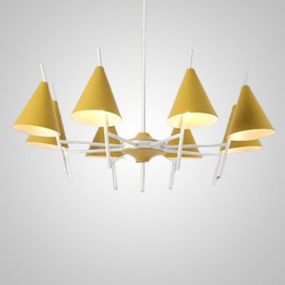 Люстра на штанге CRATER C L5 Yellow ImperiumLoft 101491-26