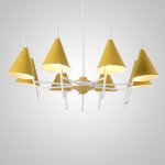 Люстра на штанге CRATER C L5 Yellow ImperiumLoft 101491-26