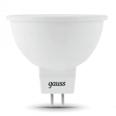 

Лампа Gauss MR16 9W 830lm 3000K GU5.3 LED (101505109), 101505109