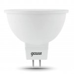 Лампа Gauss MR16 9W 830lm 3000K GU5.3 LED (101505109)