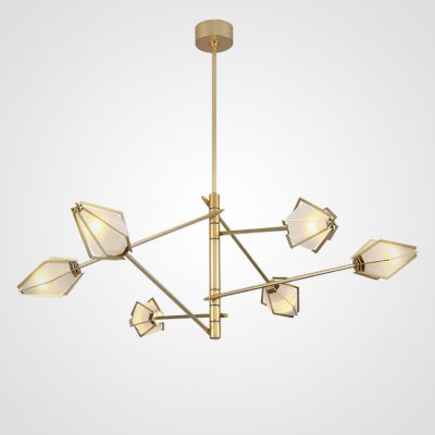 Люстра Harlow Spoke Chandelier White ImperiumLoft 101521-26 Люстра Harlow Spoke Chandelier White ImperiumLoft 101521-26