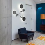 Бра Iride Bernhardt dots 100 cm Черный ImperiumLoft 101537-26