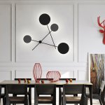 Бра Iride Bernhardt dots 100 cm Черный ImperiumLoft 101537-26