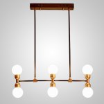 Подвесной реечный светильник DUM LONG White ImperiumLoft 101543-26